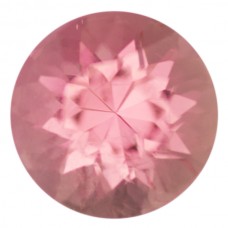 Round Genuine Pink Tourmaline